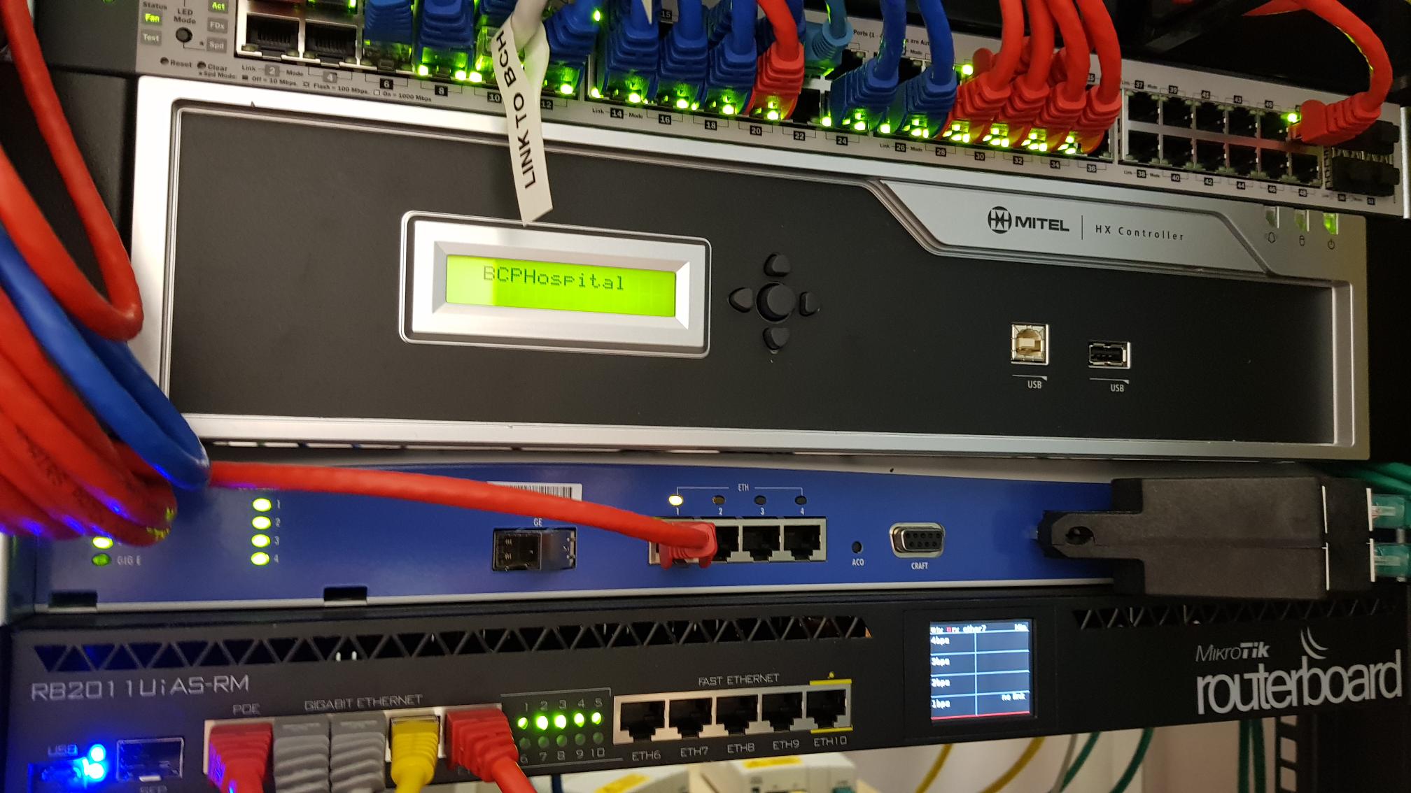 🔧 Managed Routers + Network Monitoring